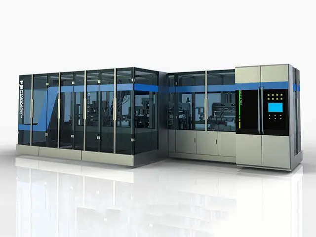 Multi chamber IV bag machine
